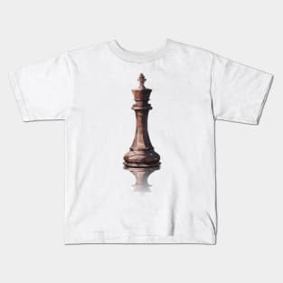 king low poly Kids T-Shirt